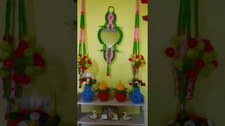 Macrame mirror well hanging#shortvideo #ytshorts #viralvideo #macrame