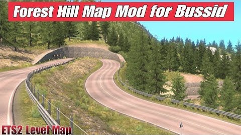 Map Mod Bussid 3.7- Forest Hill Map Mod for bus simulator Indonesia |mod map Bussid|
