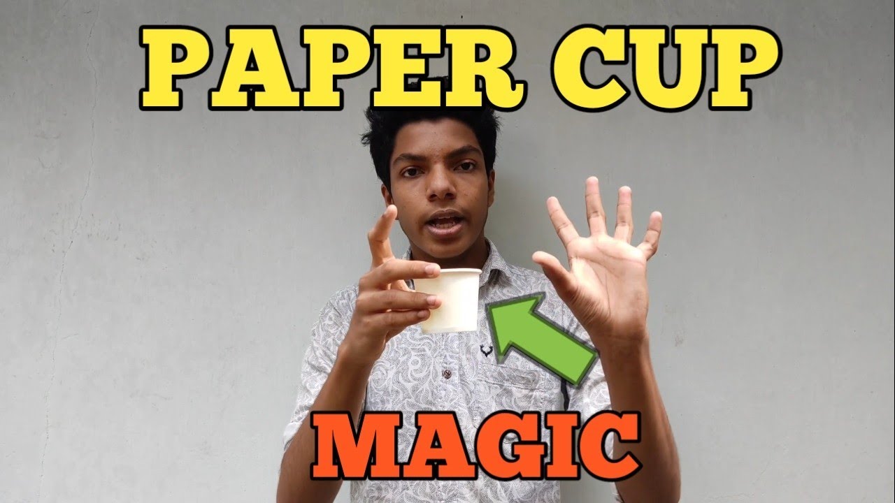Amazing Paper Cup Magic Trick Revealed | Malayalam | C4 Craft |🎩🎩