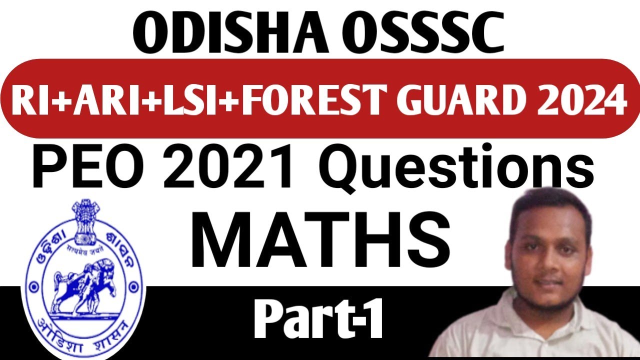 PEO Previous Year Questions Paper 2021|RI,ARI,AMIN,LSI AND FOREST GUARD 2024