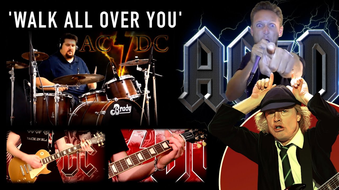 Walk All Over You by AC/DC | FULL BAND COVER - YouTube