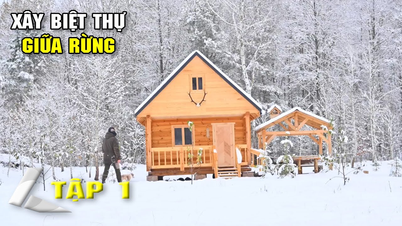 Một Mình Giữa Rừng Sâu, Chàng Trai Trẻ Hoàn Thành Biệt Thự Sinh Tồn Khiến Ai Cũng Kinh Ngạc