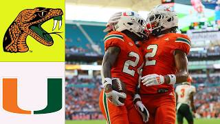 Miami  vs Florida A&M | Full Game | Sep 10, 2026 | NCAAF College Football 2026