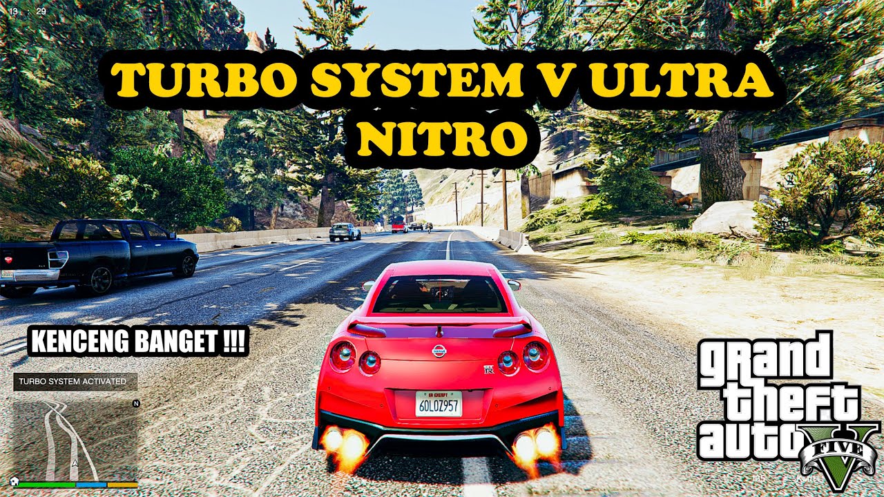 CARA INSTALL TURBO SYSTEM V (ULTRA NITRO) DI GTA 5 | GTA 5 MODS