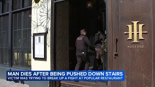 Suspect in custody after man pushed down stairs at Hubbard Inn dies: police