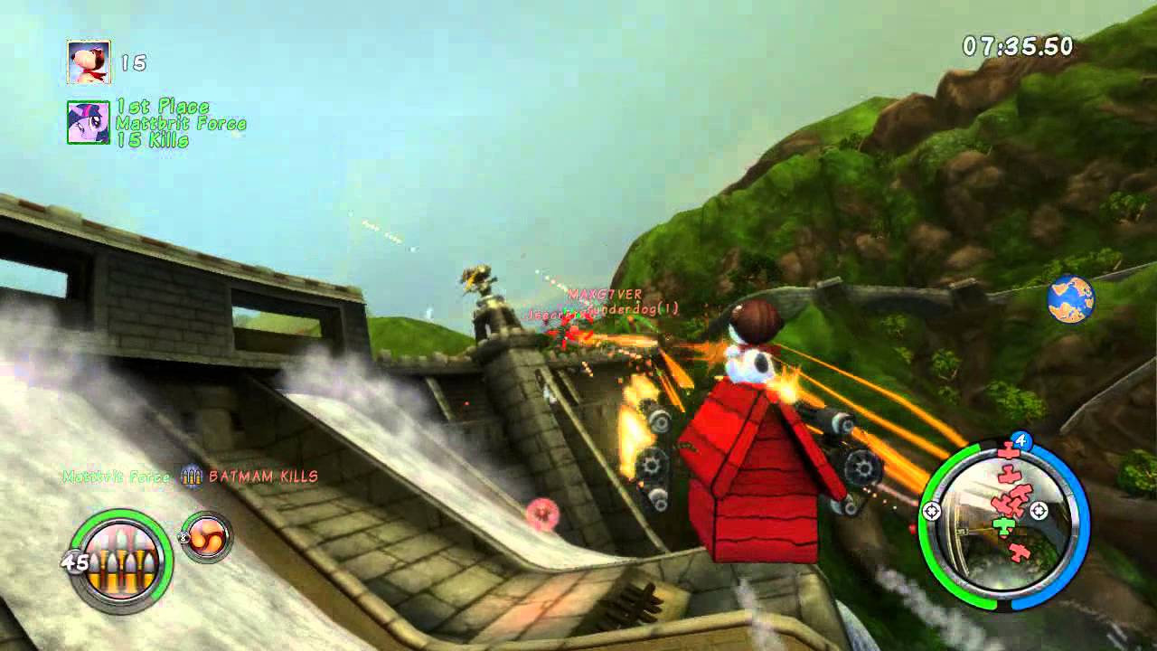 Snoopy Flying Ace - Xbox Live Dogfight - L'Barrage