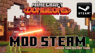 Minecraft Dungeons Steam - How to Add Mods