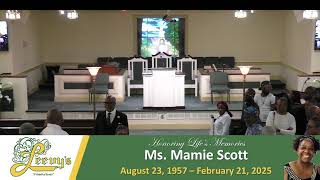 Ms. Mamie "Tina" Scott - March 8, 2025