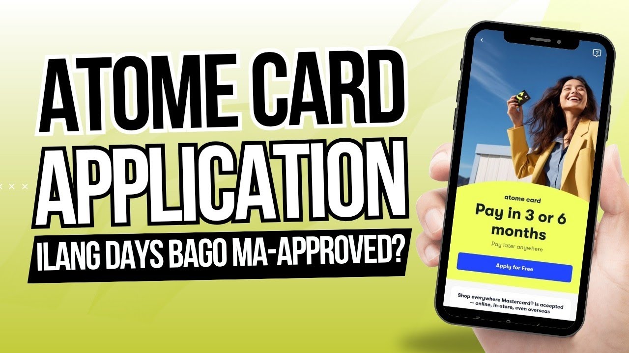ATOME CARD APPLICATION! APPROVED BA O HINDI?