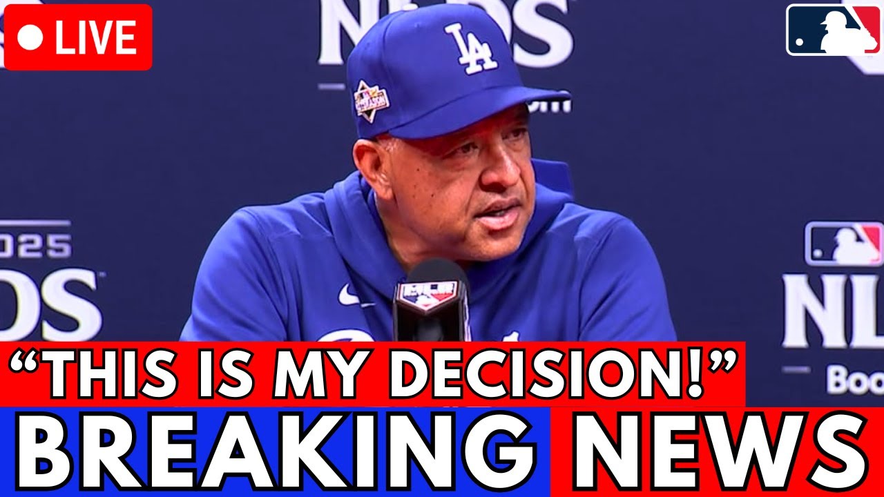URGENT! DAVE ROBERTS MAKES SHOCKING PITCHING DECISION! HERE'S WHAT HAPPENED! DODGERS NEWS