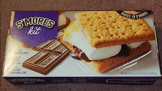 Costco Sale Item Review S'mores Smores S'more Smore Kit Outside and Inside Look