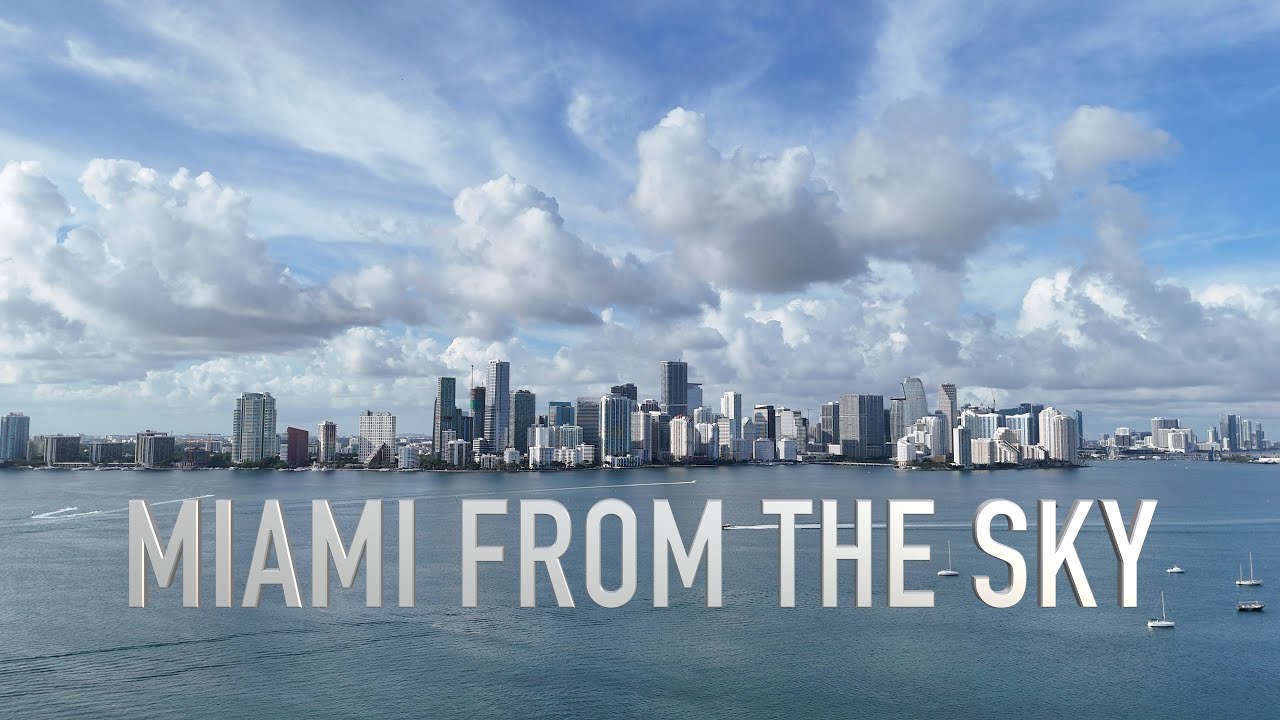 Miami from the Sky 🌴 South Beach & Skyline Drone Cinematic