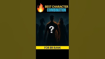 Best Character Combination for BR Rank Push in Free Fire 🔥 | Free Fire Tips & Tricks 2025