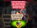 Galatasaray Da Wilfried Singo Uzun Zamandır Buradaymışım Gibi Galatasaray Wilfriedsingo Galatasaray Da Wilfried Singo Uzun Zamandır Buradaymışım Gibi Galatasaray Wilfriedsingo