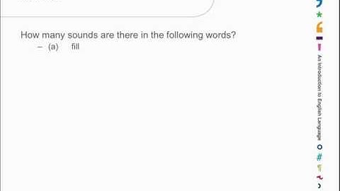 Chapter 4.1: Spelling - Kuiper and Allan