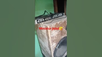miniatur sound jadul #music #soundsystem #shortvideo