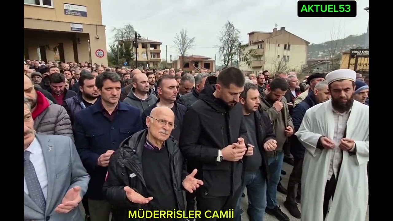 #Rize #Eğitim Camiasının Sevilen ismi,#MuhittinAkarsu, Dualarla Son Yolculuğuna Uğurlandı..