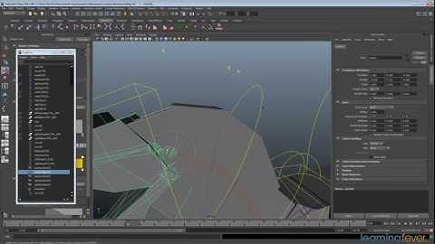 Setup Neck, Spine & Tail - Animating a Dinosaur in Maya Step 9 of 15