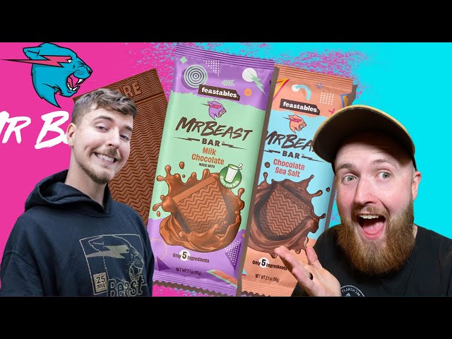 Feastables MrBeast Chocolate Sea Salt 60g