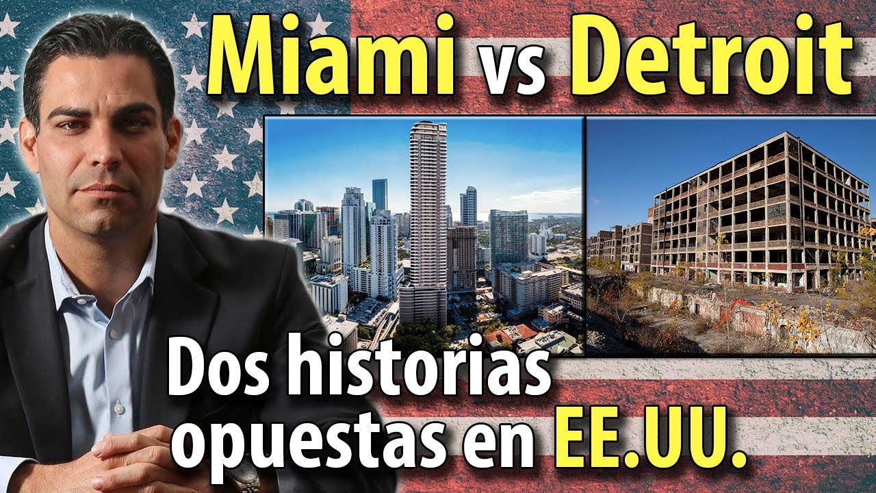 DETROIT vs MIAMI Dos historias de desarrollo opuestas en EE.UU. YouTube