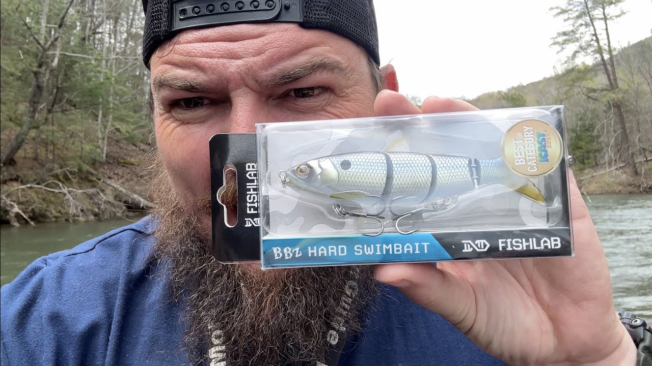 The Spotted Bass can't stay away from this (FISHLAB BBZ SWIMBAIT)
