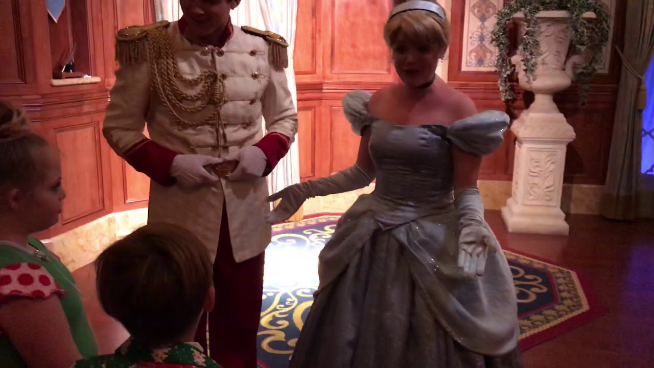Meeting Cinderella and Prince Charming
