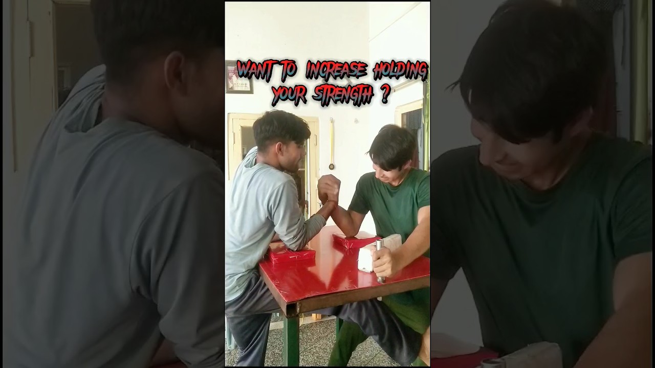 Exercises to increase holding strength 