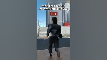 When you try to save the AWP with 1HP on Nuke #cs2 #csgo #gaming #awp