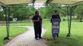 Memorial Day service at BG William C Doyle Cemetery