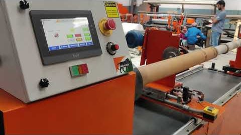 Automatic Paper Core Cutting Machine | J&D Industries