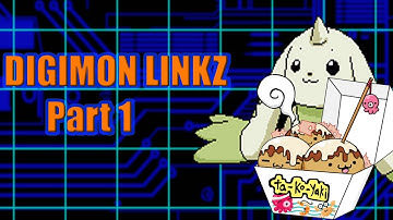 Digimon LinkZ Gameplay Part 1 TakoyakiMon