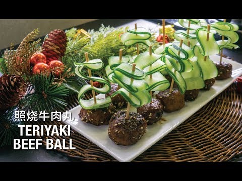 Ground Beef Teriyaki Meatballs