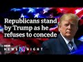 US election: How will protests against a 'stolen election' affect America? - BBC Newsnight