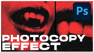 Realistic PHOTOCOPY EFFECT (QUICK & EASY) | Photoshop Tutorial