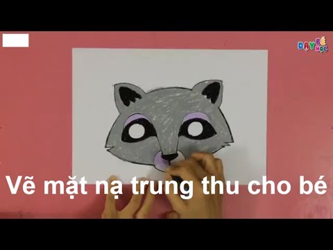 Video Làm đồ chơi trung thu | Cách vẽ mặt nạ con vật cho bé... - youtube