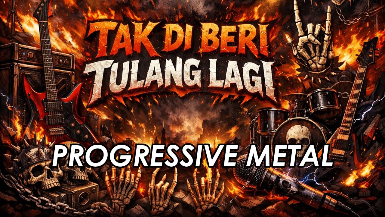 LAGU SINDIRAN BUAT SLANK - TAK DIBERI TULANG  LAGI 😱 COVER PROGRESSIVE METAL
