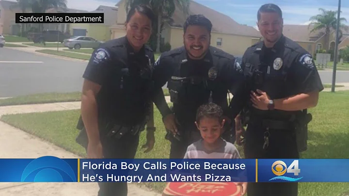 Florida Boy Calls Police Because He's Hungry & Wants To Order Pizza