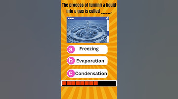 The process of turning a liquid into a gas is called __? 😱🔥💡#shorts #gk #science #quiz #gs #viral