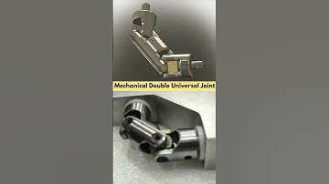 Mechanical Double Universal Joint  #mechanism #mechanical #3ddesign #solidworks #cad