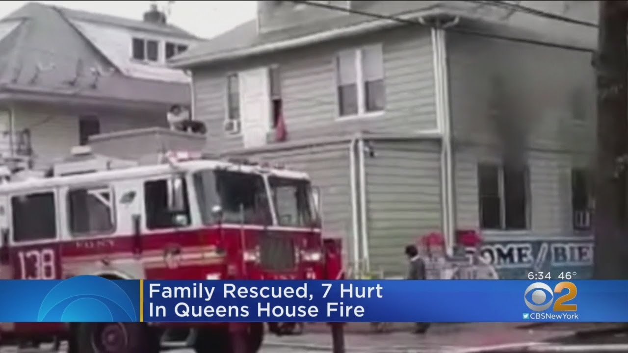 7 Hurt In Queens House Fire