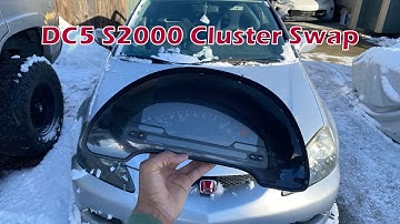 S2000 Cluster Swap in The DC5 | Cluster Build