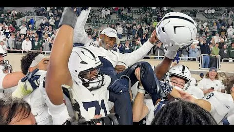 POSTGAME POD: Penn State celebrates Terry Smith's first win after Kaytron Allen, defense slam MSU
