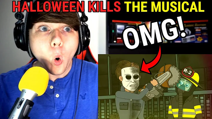 ♪ HALLOWEEN KILLS THE MUSICAL - Animated Parody Song @lhugueny REACTION!