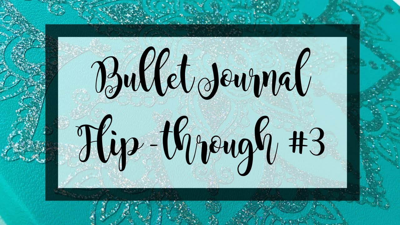 Bullet Journal Flip-through #3 planning 2019