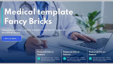 07 – Hero slide Template - Fancy Bricks