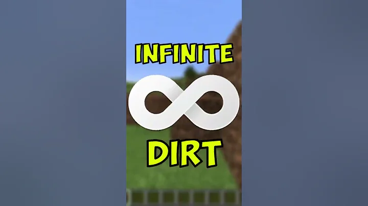 Duplicating dirt in Minecraft...