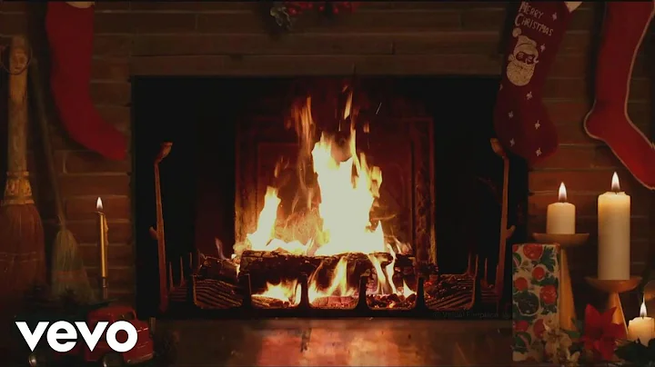 She & Him - Christmas Don't Be Late (Yule Log Edition)
