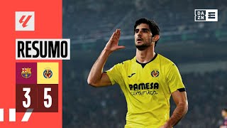 Resumo | Barcelona 3-5 Villarreal | LaLiga 23/24 image