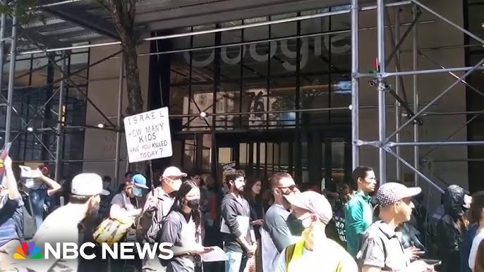 Google Workers In New York Protest Over Company S Billion Dollar Contract With Israel