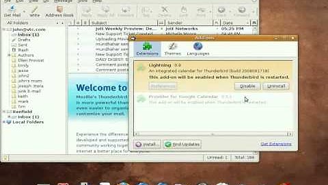 Google Calendar integration with Mozilla Thunderbird